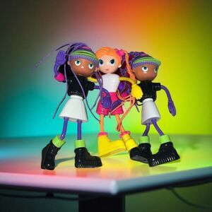 3 Vintage 1990s McDonalds Happy Meal Toys Ohio Art Betty Spaghetty Dolls B10